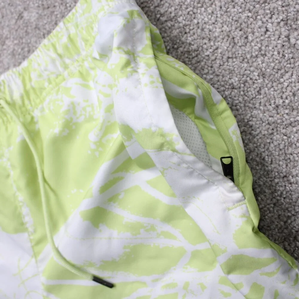 Nike Jordan Swim Trunks Shorts Mens Small Limelight Flight Poolside Standard Fit